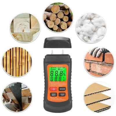 Moisture Meter for Wood8 In 1 Digital Wood Moisture Meter Accurate Needle Type Water Leakage Detector and Mold Tester 1PC