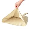 MIKI HOUSE Jumper Skirt, Logo, Solid Color, 100% Cotton, Girls' Baby/Kids' Clothing, Size S (70-80cm), Beige, 10-1829-685, Web Exclusive