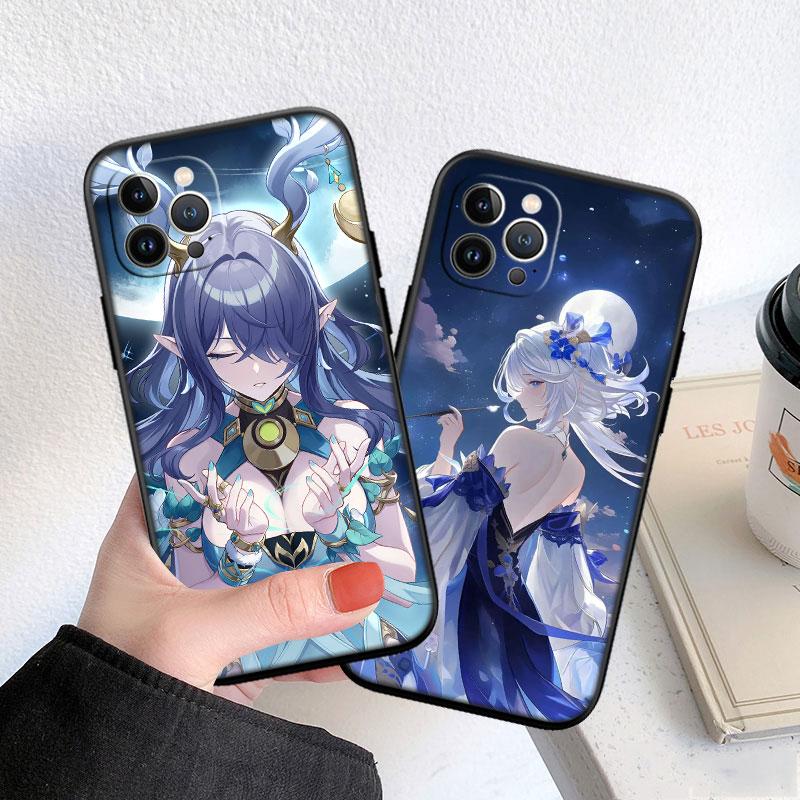 LO47 Genshin Impact Soft Shell Phone Case for Xiaomi Xiaomi Poco M4 M5 M6 M7 X3 X6 X7 F8 Ultra Pro GT NFC