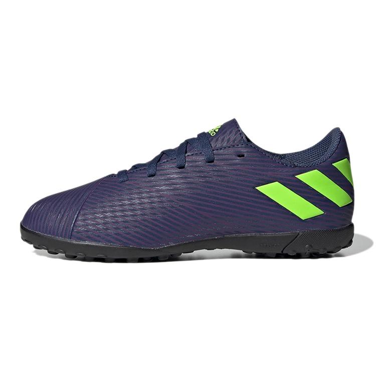 (GS) adidas x Messi Nemeziz 19.4 TF Blue Purple Green Kids EF1818 EU 38⅔