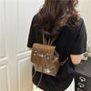 Beautiful Casual Solid Color Daily Practical Backpack Spring and Summer New Versatile Student Class Commuter Bag