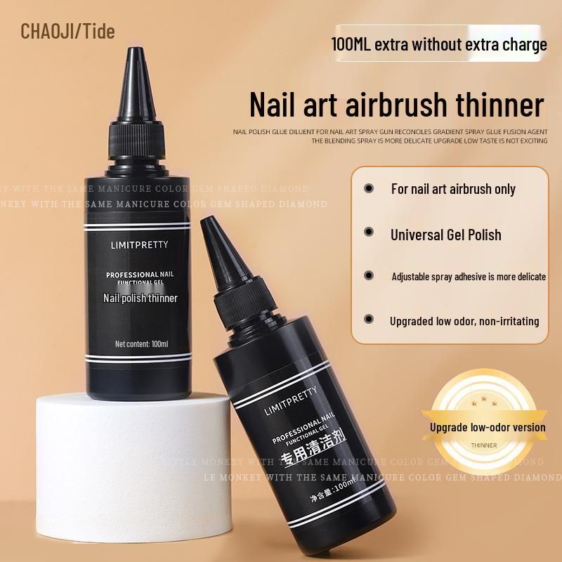 

Nail Art Airbrush Thinner & Gradient Gel Polish Cleaner