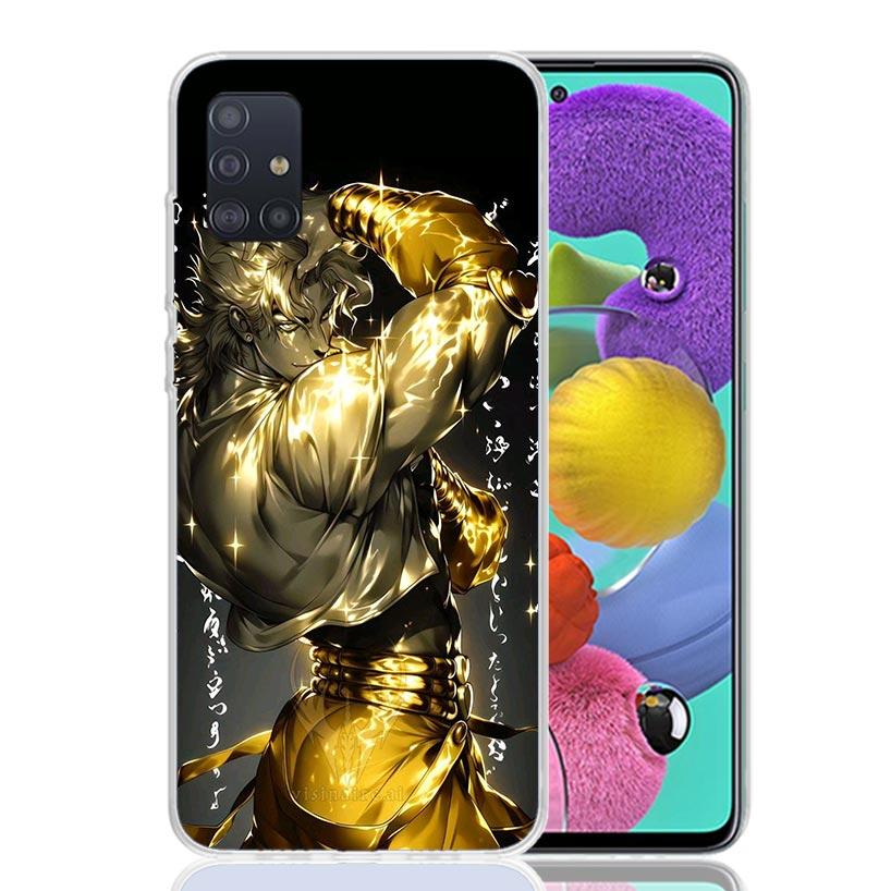 JoJo Adventure Dio Diego Brando Phone Case For Samsung Galaxy A52 A32 A22 A12 A02S A50S A30S A51 A31 AA71 Note 20 Ultra 10 S10 P