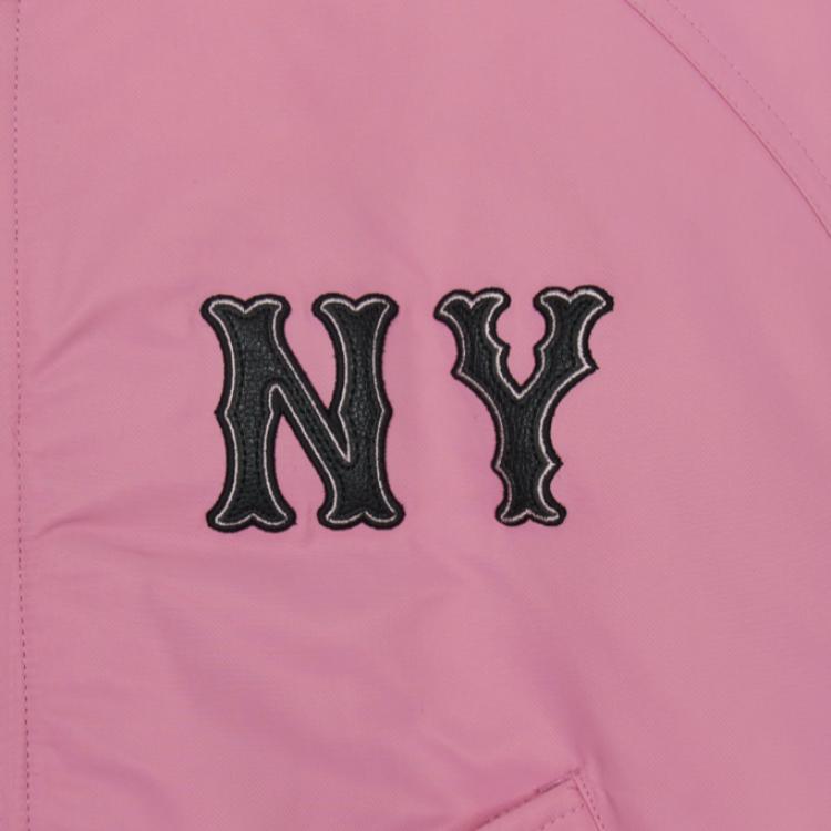 New MLB Basic New York Yankees Jacket Women's All Over Print Pink 3FJPB0151-50PKP