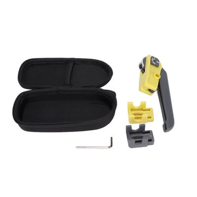 Optical Cable Stripper Yellow Grey Adapter Ergonomic Sturdy Durable Double Blade Optical Cable