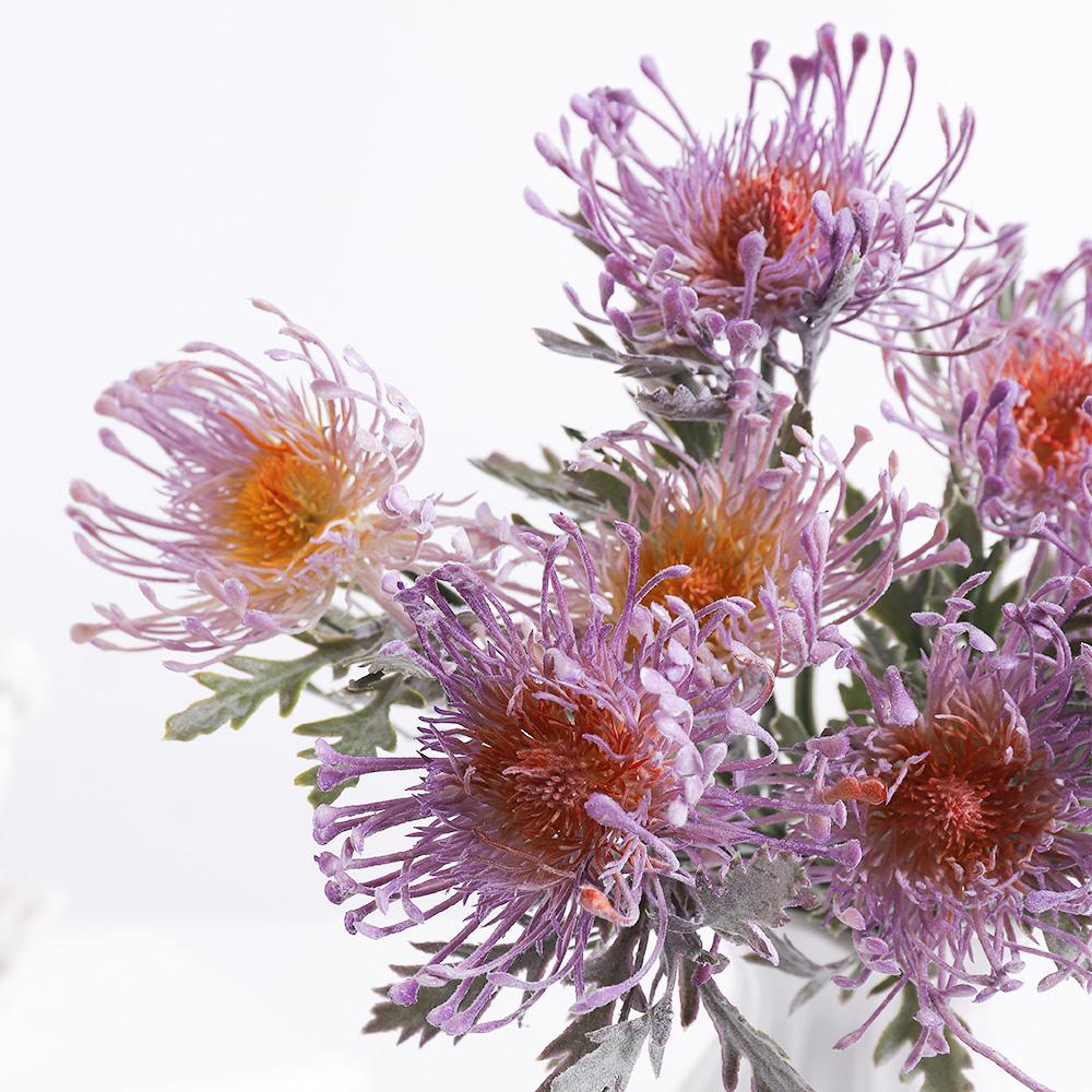 40cm Artificial Flower Daisy Simulated Bridal Bouquets Living Room Plant Home Decoration Ornament Desktop Prop DIY Wedding Decor