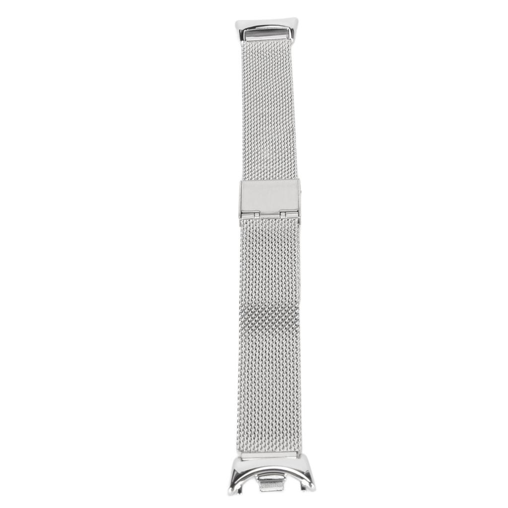 Adjustable Replacement Watch Strap Breathable Folding Clasp Quick Release Stainless Steel Watch Band for Mi Band 8