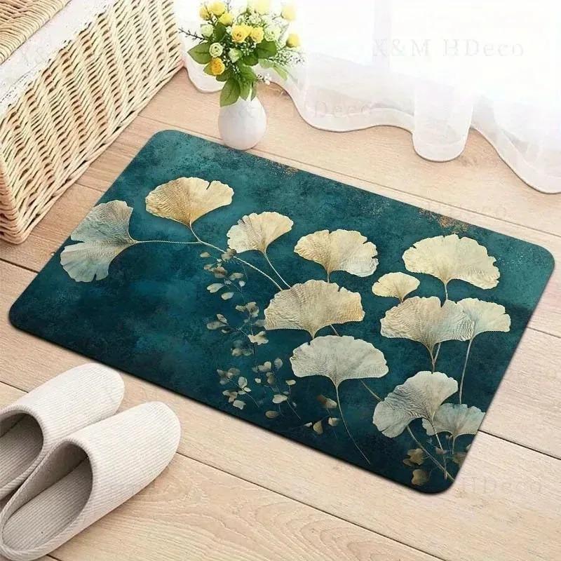 1PC Energy Tree Pattern Kitchen Rugs Non-Slip Home Door Mats Pop design Bathroom Rug Bath Mat Carpet for Home Sink Laundry Decor