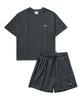 Eseulisseutyudio Basic Logo Oversized Short Sleeve And Shorts Set