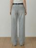 Kkomma Cmj13 Soft Khaki Wide Straight Pants