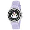 J-AXIS Sanrio Rubber Big Face Watch Kuromi CR3C0008-KUP Ladies Purple