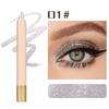 1 ks Vodotěsná tyčinka na oční stíny Hladký krémový třpyt Nemastná Dlouhotrvající tužka na oční stíny Tyčinka rozjasňovače Make-up Krása Nástroj