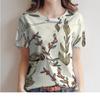 Summer Flower 3D Print T-shirts Women Streetwear Fashion Casual Short Sleeve T Shirt O-neck Tees Tops Clothing