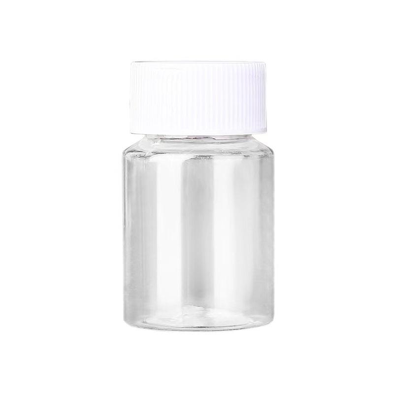 Wide-Mouth 50-100ml PET Dispensing & Sealing Bottle for Capsules & Solids