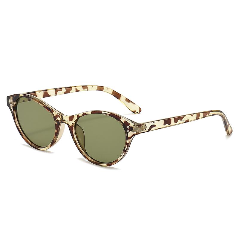 

New Vintage And Gentle Cat-Eye Women Sunglasses Are Suitable For Daily Commuting And Can Also Flatter Facial Contours 5312 зелений