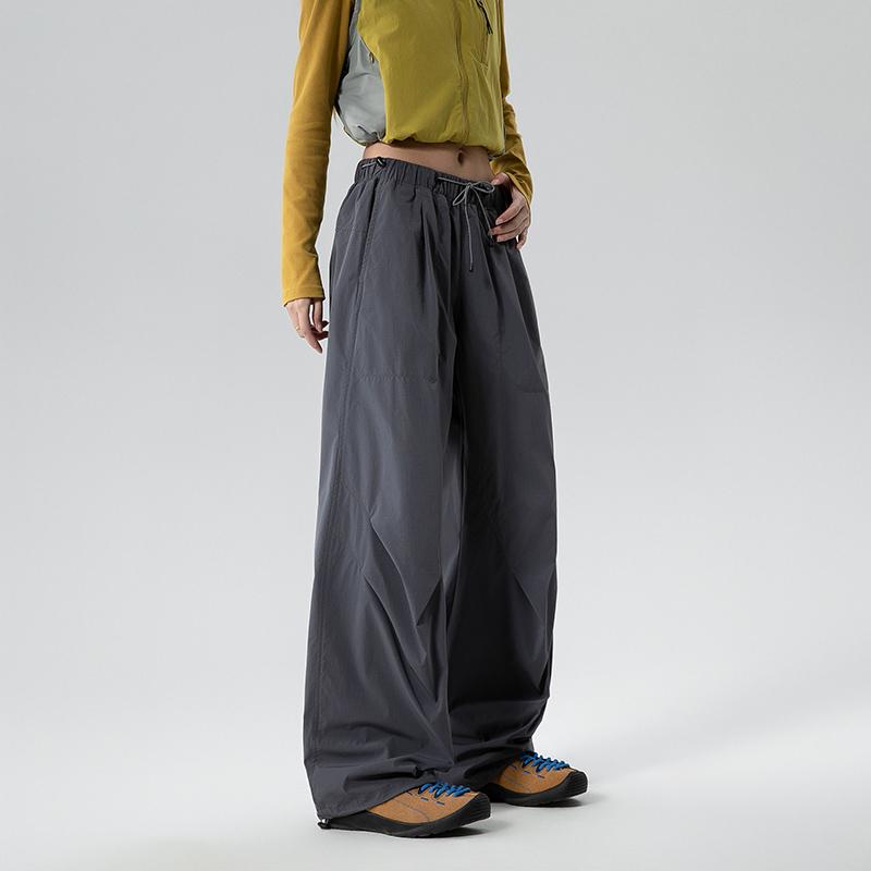 Women's Loose Pants And Men's Summer Casual Straight Leg Pants