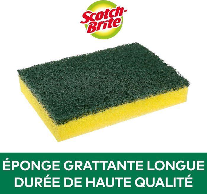 Éponge À Récurer Pour Utilisation Intensive Scotch-Brite Classic, 20 Pièces - Tampon À Récurer Durable Élimine La Graisse