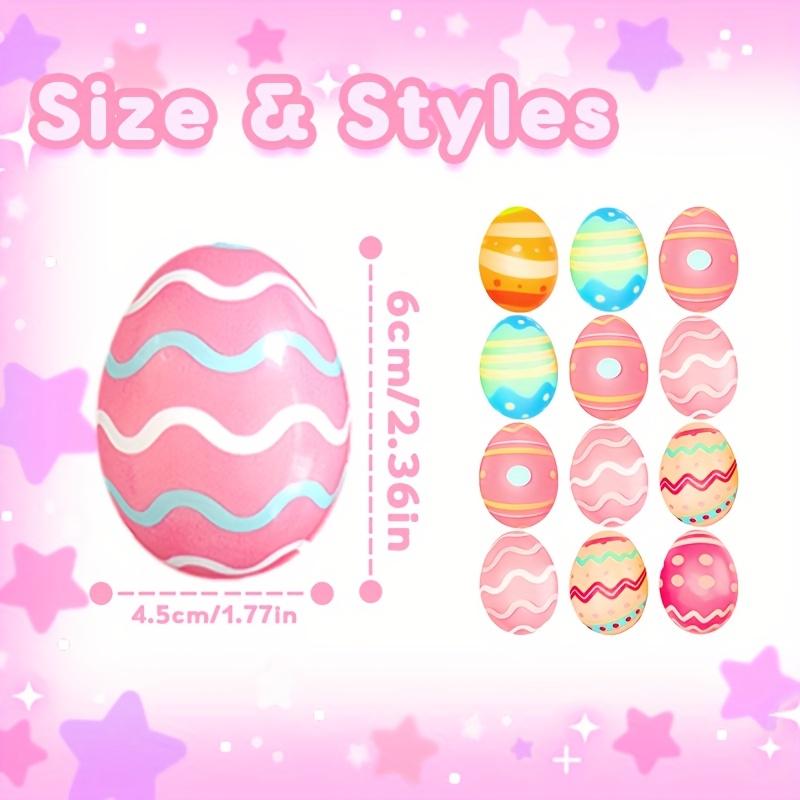 1pc Easter Squeeze Toy, Easter Egg Stress Ball for Kids Adults, Easter Basket Filler, Party Gift for Boys Girls