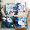 Ground Control To Psychoelectric Girl Anime Pillow Case Home Decor Throw For Sofa Bed Car Room Decor Gift Idea