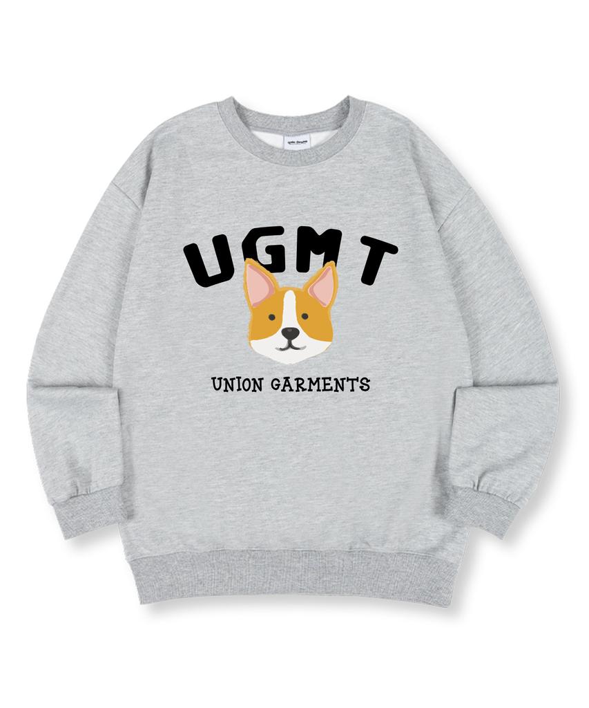 UNION GARMENTS Ugmt Corgi Premium Double-Sided Oversized Sweatshirt 4 Colors