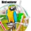 Vogeltränke und Futterspender Wasserflaschenfüller Vogeltränke Langes Füllwerkzeug Futterzubehör Wellensittichkäfig Zubehör Haustier