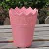Pink Flower Pot White Yellow Blue Flower Pot Hollow