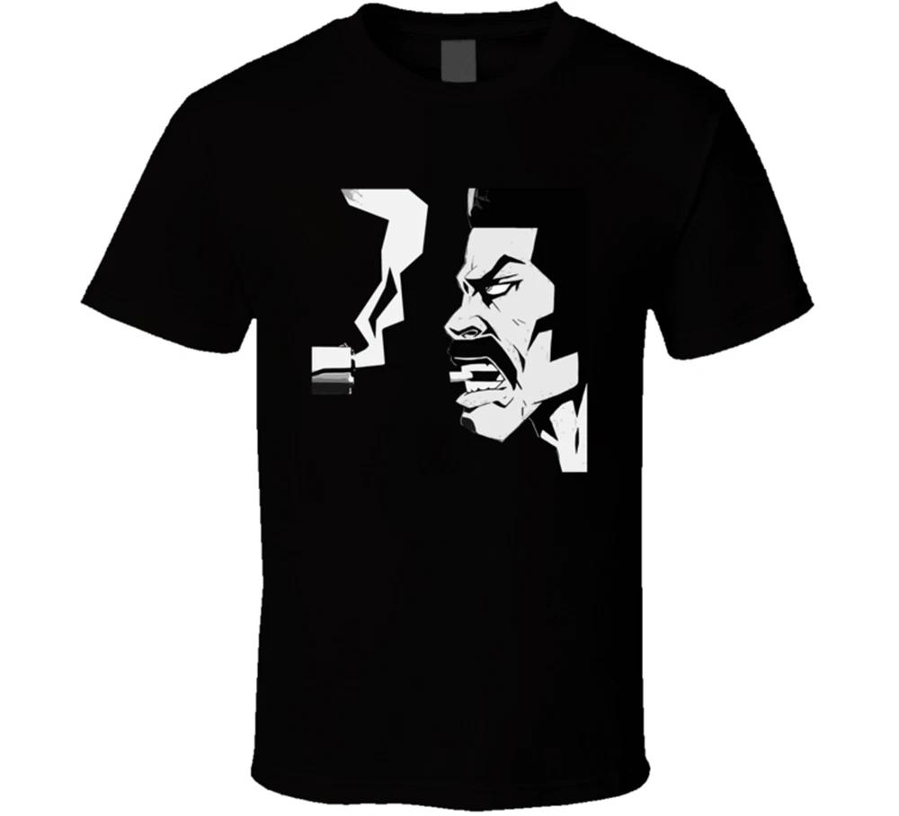 

Gun Dynamite Bomb Smoke Animated Cartoon 70s Hard Hitting T Shirt Tee Gift New 2XL