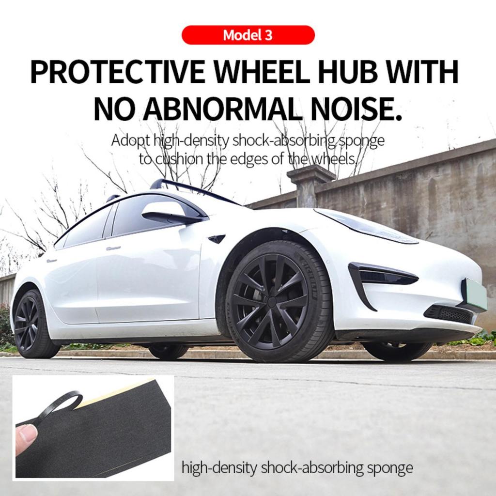 18-Inch Wheel Cover & Protection for Tesla Model 3 - Exterior Accessory Kit