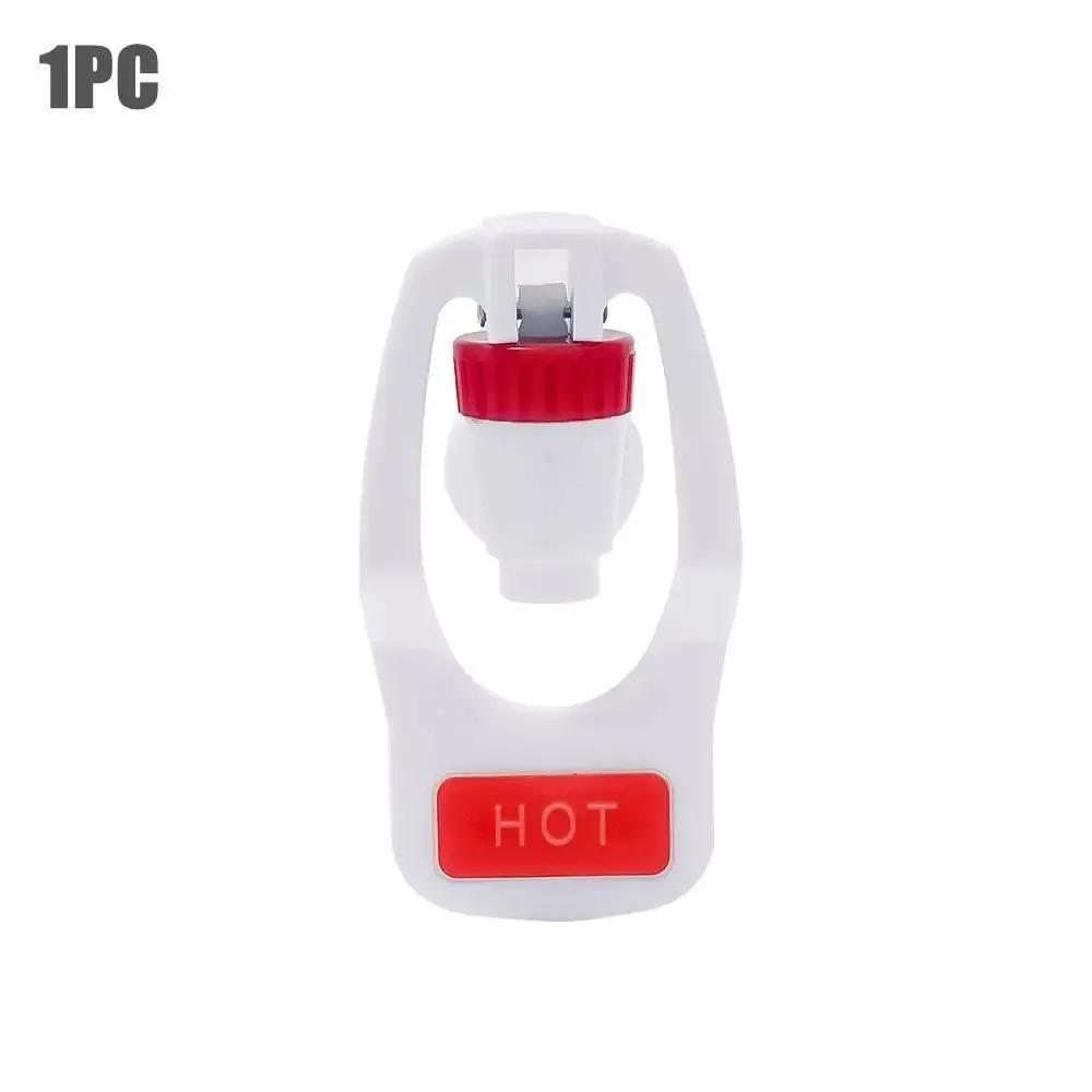 1 Stück Ersatzteile Wasserspender Hahn Drucktyp Wassertank Wasserspender Hahn Kunststoff Rot Heiß Blau Kalt