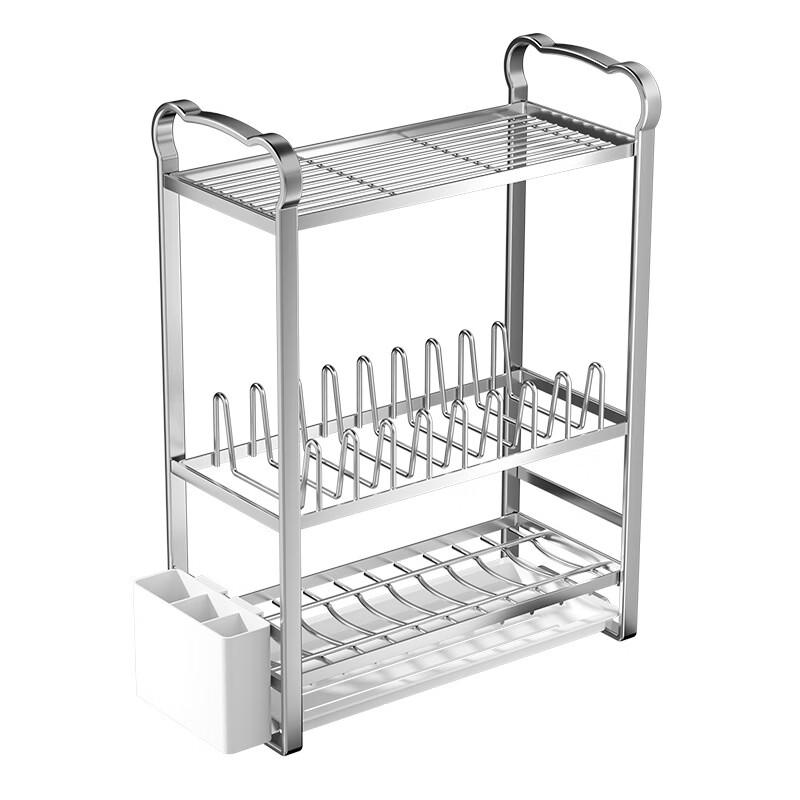 3-Tier Stainless Steel Dish Drying Rack