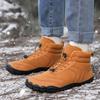 Autumn and Winter Thickened and Velvet Five-finger Snow Boots, Waterproof, Cold-proof and Warm Cotton Shoes for Men and Women, Comfortable Outdoor H