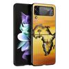 Карта Африки География Расписной Чехол для Телефона Для Samsung Galaxy Z Flip 6 5 4 3 Чехол Для Samsung Z Flip3 Flip4 Flip5 Жесткая Поликарбонатная Крышка
