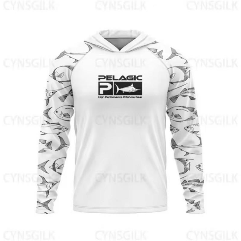 

PELAGIC Худі Рибальський Костюм Легкий Сонцезахисний UPF 50 Luya XXXL