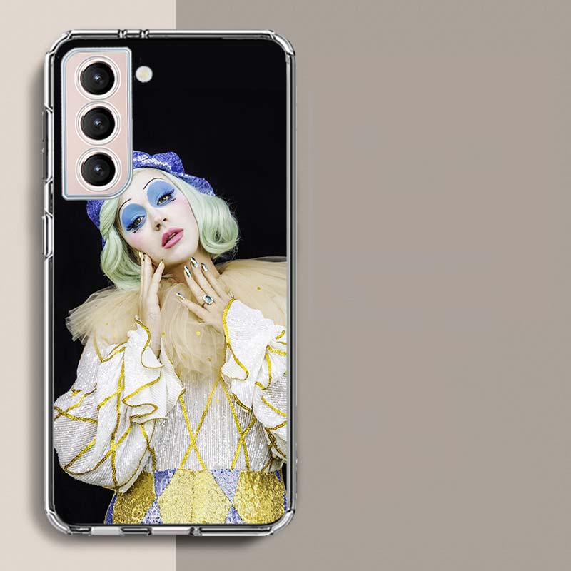 Singer K-Katy Perry Phone Case For Samsung Galaxy S25 Edge S24 S23 FE S21 S20 S10 Plus S22 S26 Ultra Cover Clear Cases TPU Capa