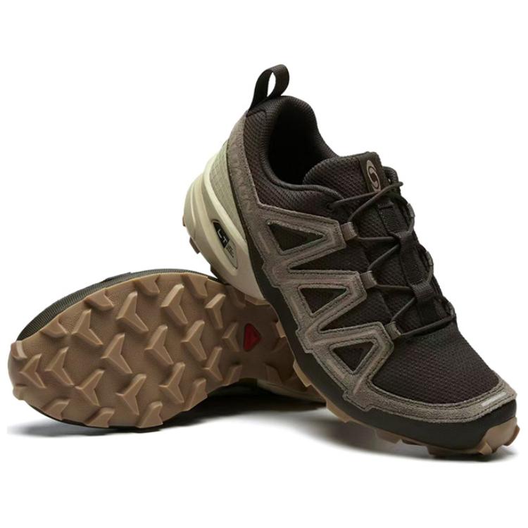 SALOMON Speedcross 3 Expanse Comfortable Versatile Breathable Lightweight Low-Top Running Shoes Unisex Running Shoes Brown 476036