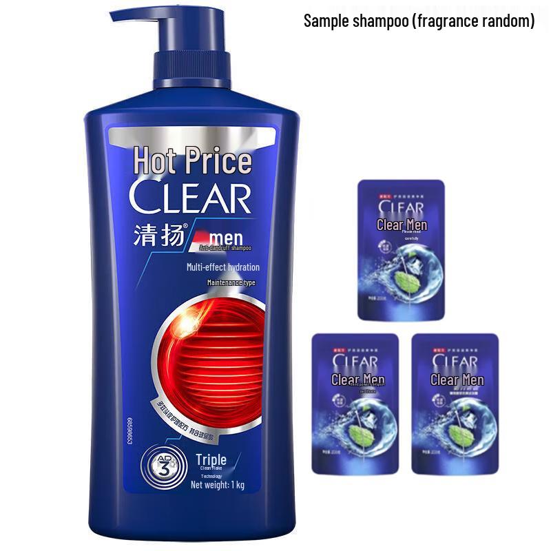 

CLEAR Men s Anti-Dandruff & Hydrating Shampoo Pack