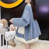Dimanaf 2025 Autumn New Jacket Women Sweaters Coat Patchwork Coat Cardigan Knitting Pockets Sweater