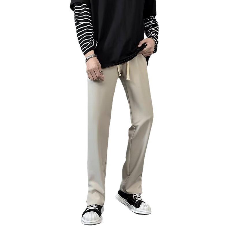 Fashion Trendy Brand Harajuku Trousers Summer Trendy Casual Trousers Men's Casual Trousers Versatile Youth Popular Loose Type