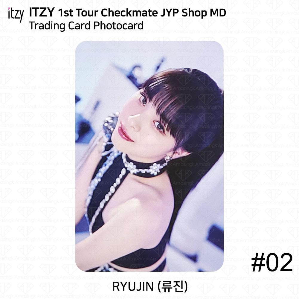 ITZY 1st Tour Checkmate Official MD Trading Card Photocard JYP SHOP KPOP K-POP