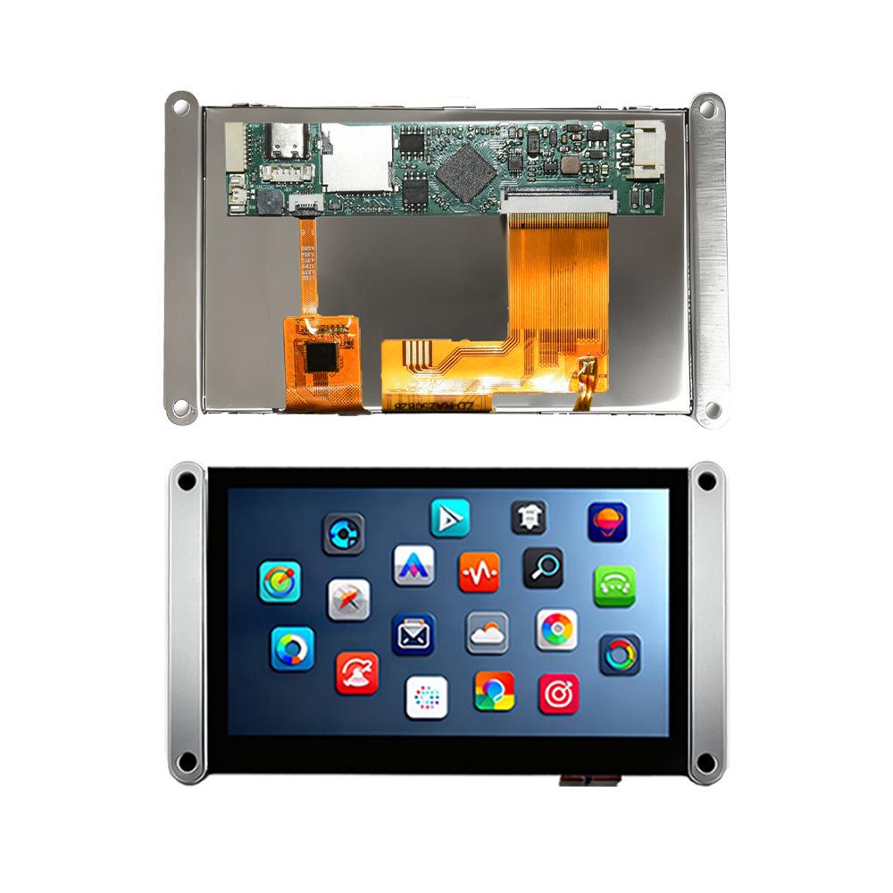 IoT Smart 4.3-inch Touch Display Module with LVGL HMI for Human-Machine Interaction