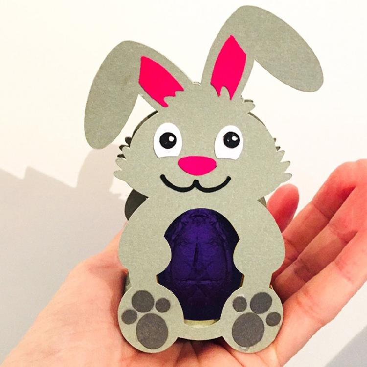 Easter Eggs Bunny Metal Cutting Dies Stencil Template Mold Art Craft Decoration