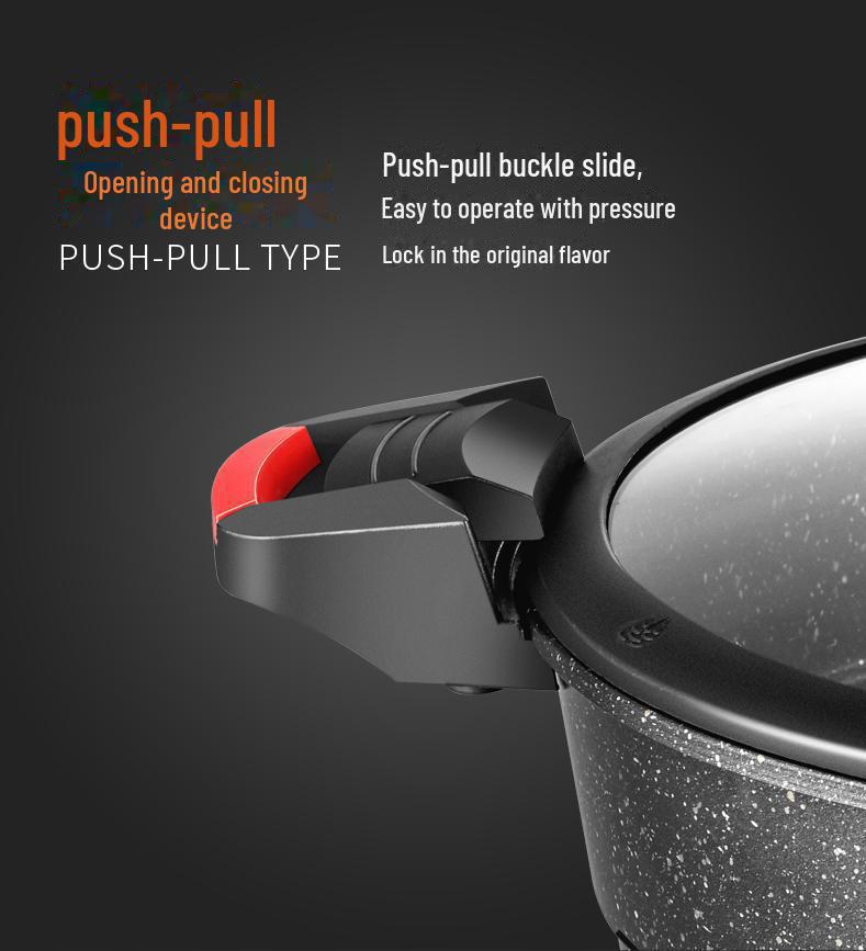 Maybale Multi-Functional Electric Cooking Pot: Micro-Pressure, Non-Stick, Medical Stone Frying Pan