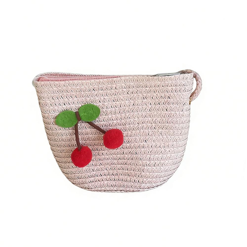 Wide Brim Kids Sun Hat Pearl Decoration Beach Hat Cute Style Straw Hat Girls Accessories