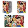 3 Inch 4-Pocket Card Binder, One Piece Anime Card Collection Album, A5 Trading Card Holder, Holds 240 Cards