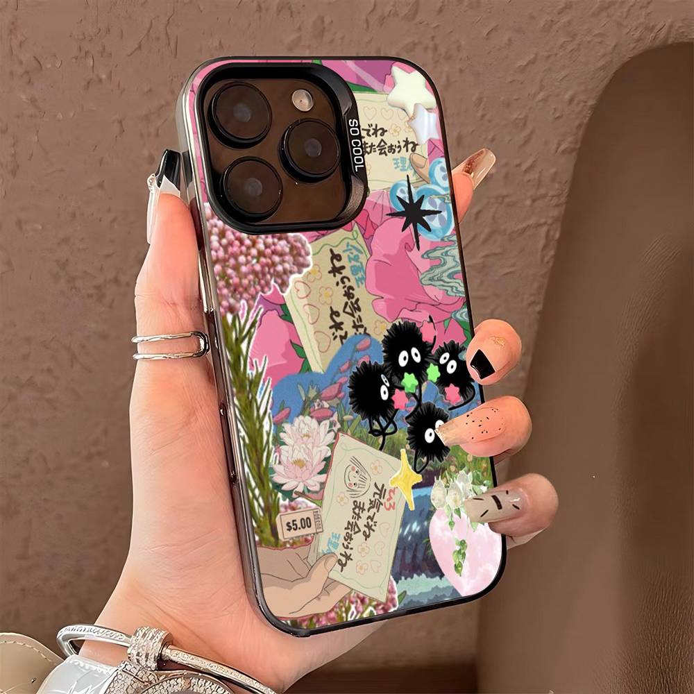 S-SpiritedS CARTOON A-AwayS Phone Case For IPhone 16 15 14 13 12 11 Pro Max 17 Plus Colorful Cover