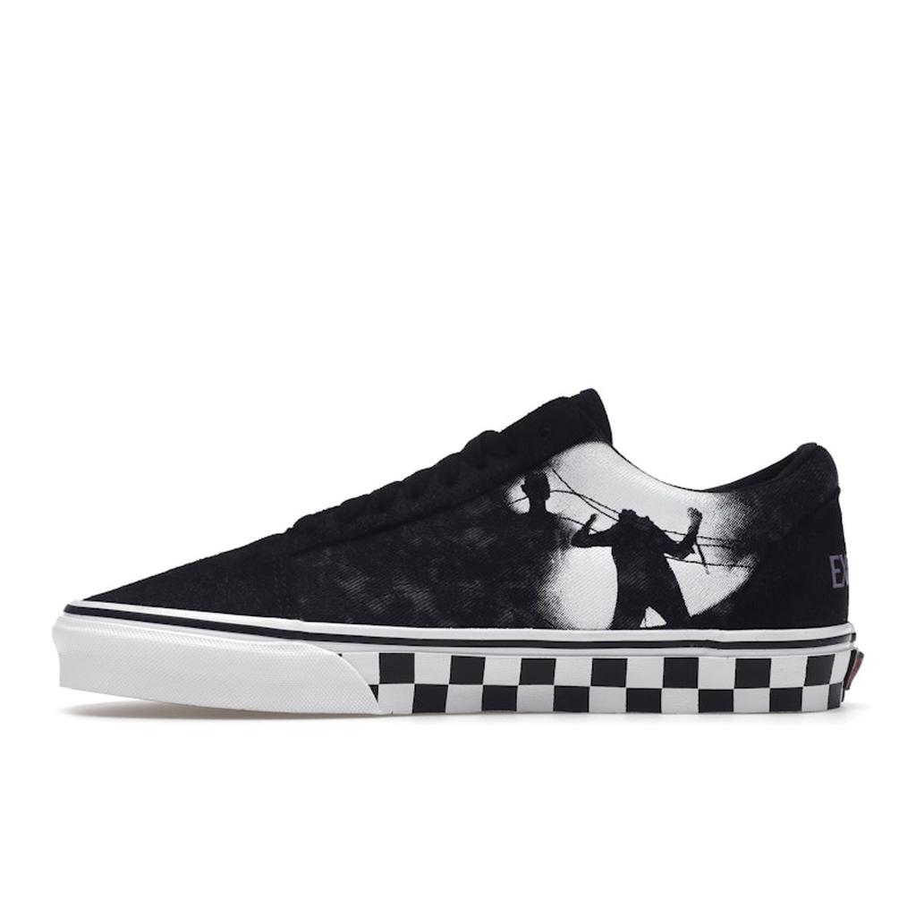 Vans House of Terror X Old Skool The Exorcist Unisex Sneakers Black True-White VN0A4U3BBOO