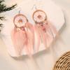 Feather Earrings Ethnic Style Long Tassel Exaggerated Personality Seaside Vacation Style Earrings Women