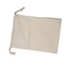 Household Plain Cotton Drawstring Storage Laundry Sack Stuff Bag for Travel Home Use
