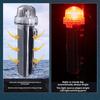 Marine Warning Light Solar Powered Night Fishing Light Waterproof Intelligent Light Control Sensing Lamp For Night Fishing Night
