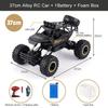 RC Cars Remote Control Car 1:12/16 Off Road Truck Metal Shell LED Headlights Offroad Monster RC Trucks 4WD All Terrain Toys Kids